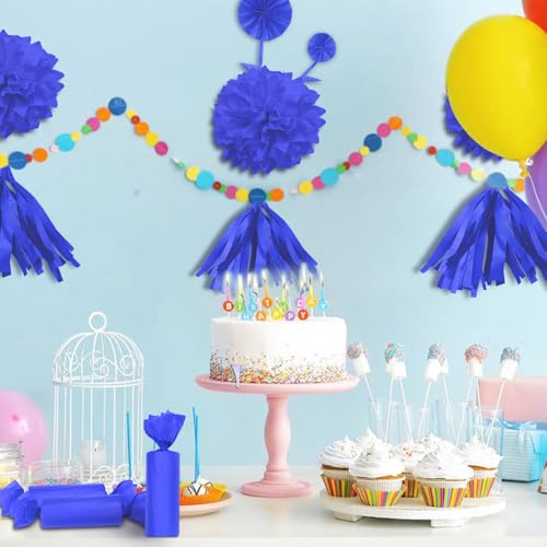 Jkopsnr 100 Sheets Blue Tissue Paper 20x14 Inches - color: Blue, size: 14x20