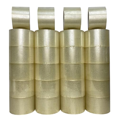 Clear Acrylic Carton Sealing Tape 24 Rolls/Case, 3" X 110 Yards/2.1 Mil Thick, Heavy Duty Packing Tape, Shipping, Clear Sealing Tape - size: 3" X 110 Yards/2.1 Mil Thick, style: 24 Rolls/ Case