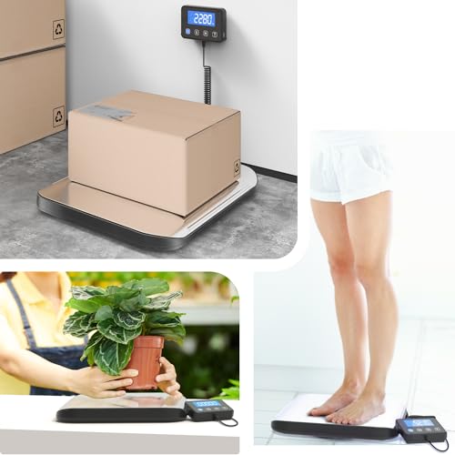 KKZ Shipping Scale, 440 LB Heavy Duty Postal Scale for Packages