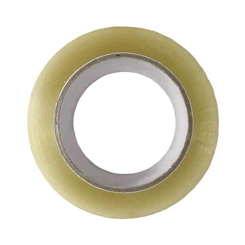 Clear Acrylic Carton Sealing Tape 6 Rolls/Pack, 2" X 55 Yards/1.9 Mil Thick, General Box and Sealing Tape, Designed for Packing, Sealing, Storage & mailing, Used for Warehouse - size: 2" X 55 Yards/1.9 Mil Thick, style: 6 Rolls/ Pack
