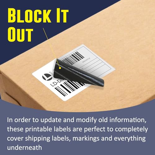 LLIKED 8400 Thermal Shipping Labels 3"x2", Strong Adhesive Labels - size: 3"x2"-12 Rolls