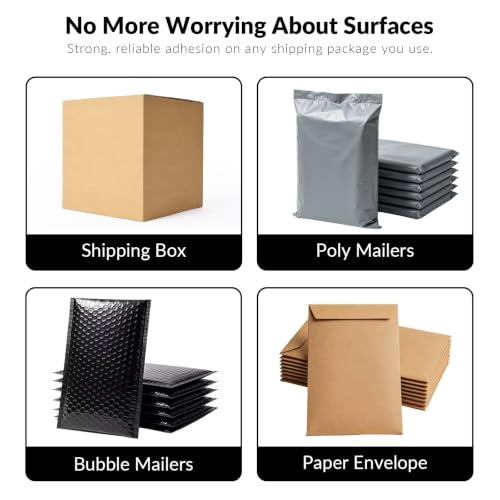 THEBLUETOUCH 4"x6" Direct Thermal Shipping Labels, 500 Sheets/Roll, 6 Roll - size: 6 Rolls-3000 Labels