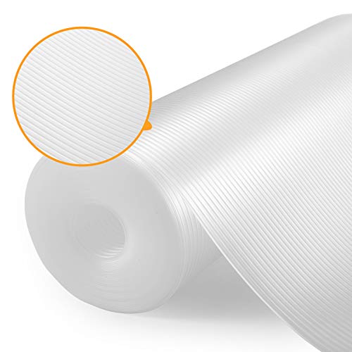 Glotoch Drawer Liner and Shelf Liner, 12" W x 360" L, Non Adhesive, Clear - color: Clear, size: 12"W x 360"L