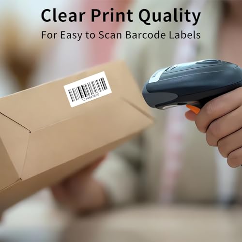 OausTect Thermal Labels 2.25 x 1.25, White Blank Thermal Printer Labels SKU Barcode Labels, Self-Adhesive Address Shipping Labels Direct Thermal Label Stickers 2 Roll,1000 Labels/Roll - size: 2.25" x 1.25" | Blue, style: 2 Rolls
