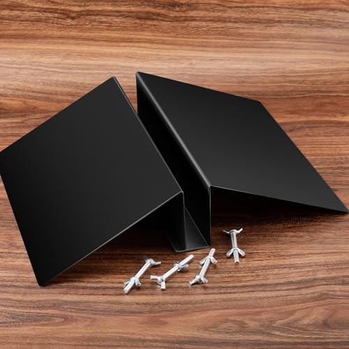 Blulu 1 Pcs 12 Inches Metal Floor Sign Stand Holder M Mount Holder Graphic Floor Standing Display Stand for Composite Foam Board, Acrylic Glass Sign, Base Only - size: 12 inches