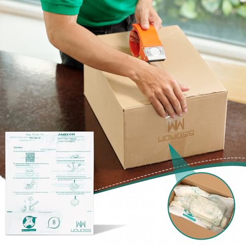 16 Pack 16"x14" Expanding Packing Foam, Expanding Foam for PC/Electronic Components/Equipment/Fragile Items, Rapid Expansion, Stable & Secure, Easy to Use - Essential for Moving - color: Pack of 16