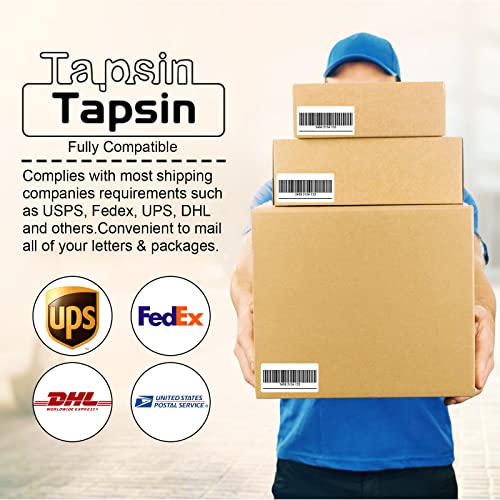 10up Shipping Address Labels, 2 X 4 Labels, Compatible Laser/Inkjet Printer, 5163/18163 Templates Available (4000 Sheets -40000 Labels) - size: 2" X 4" (10-up), style: 4000 Sheets