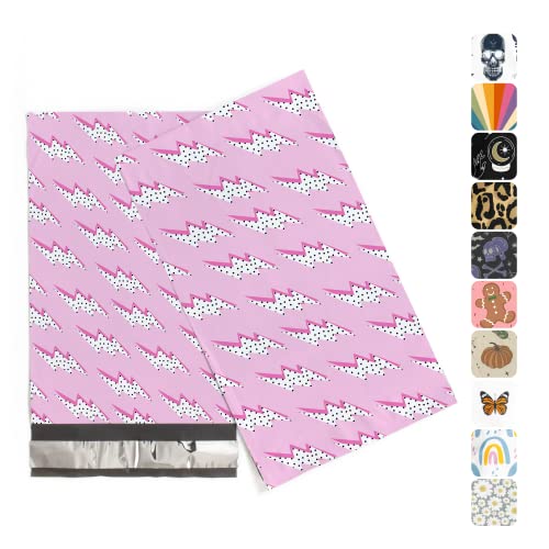 Package Mint Poly Mailers 6x9, Lightning Bolt Design Shipping Bags,200 Pack - color: Lightning Bolt, size: 6x9 Inches (200 Pack)