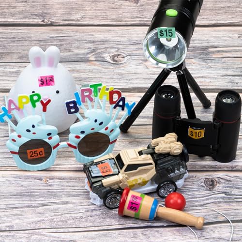 YSHIHE 4050 Pcs Garage Sale Stickers,1/2" X 3/4" Yard Sales Price Sticker - style: Rectangular - 4050pcs