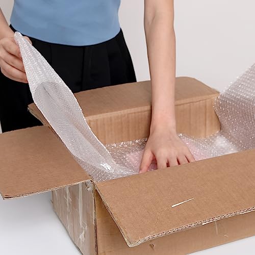 WANGUAGUA Bubble Packing Wrap, Carton of 12 Rolls 12 Inch x 36 ft - size: 12in. x 36ft. 12 Rolls