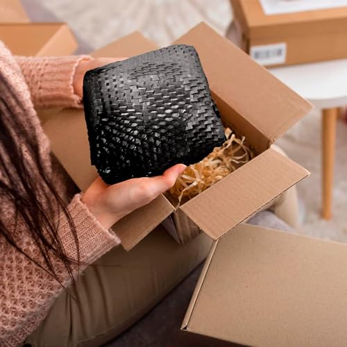 APQ Supply Honeycomb Packing Paper Black, 15 Inch x 100 Feet, Premium Packaging for E-Commerce Fulfillment, Small Business Shipping, Warehouses, and Boutiques - style: Black / Pack of 1