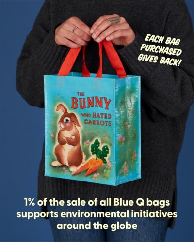Blue Q Handy Tote Bag - Funny Reycled & Reusable Tote Bag - color: The Bunny Who Hated Carrots
