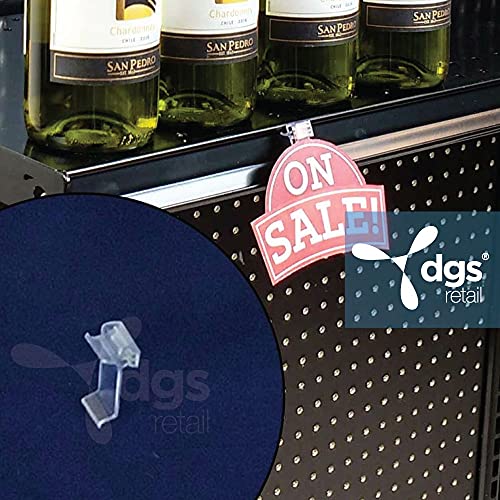 Sign Holder, Shelf Tag Sign Holder, Gripper Clip On Shelf Talker, 1 1/4 Inch High By 1/2 Inch Wide, 100 Pack - size: 100 Pack