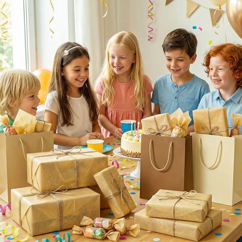 woric 80 Sheets Matte Gold Tissue Paper for Gift Bags, 20 X 14 Inches - color: Gold