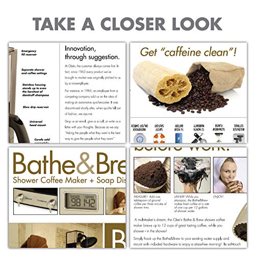 Prank-O Bathe & Brew Prank Gift Box – Fake Coffee Maker Gag Gift for Men, White Elephant, Birthdays & Coworkers, Shark Tank (Empty Box) - color: Bathe & Brew