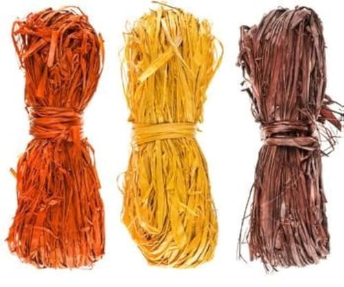 Fall Raffia Orange / Yellow / Brown 3oz