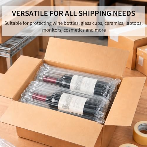 Inflatable Column Bubble Wrap 15.7 Inch x 985 FT, Bubble Wrap for Packing