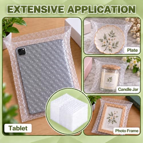50PCS 12x16"Bubble Pouches,Shockproof Cushioning Protection - size: 50PCS-12x16Inches