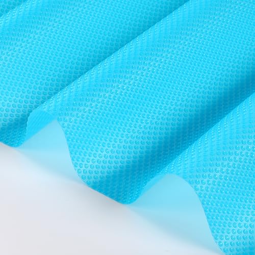 100% EVA Shelf Liner Waterproof Non Adhesive, 12" x 240", Blue - color: Blue, size: 12"W x 240"L