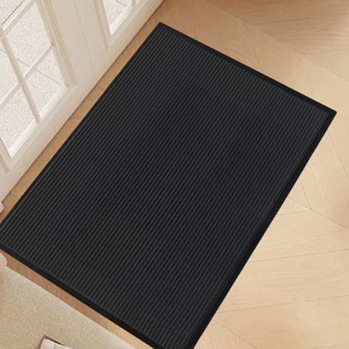 35'' x 47'' Commercial Entrance Mat PVC Composite Anti-Slip Mat Wear-Resistant Dust-Removing Floor Protective Doormats Office Matting Shop Lobby Entrance Carpet Large Door Mats Dark Gray