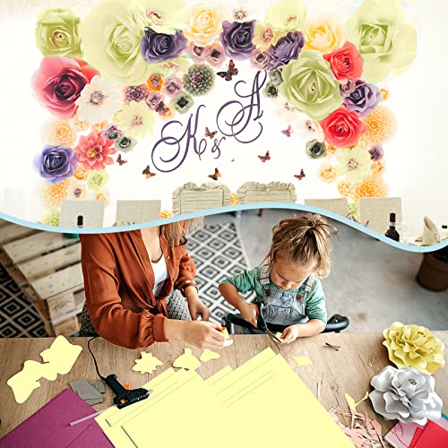 Goefun 80lb 24 Sheets Yellow Cardstock 8.5 x 11 Thick Paper - color: yellow, size: 8.5x11
