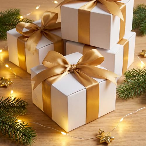 Shipping Boxes 8X8X6 Set of 25, White Corrugated Cardboard Box for Mailing Business Packaging - size: 8X8X6 Inches