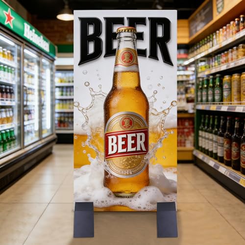 Electroplated Iron Foam board stand, 4 Pcs Adjustable Spider Feet Base Floor Standing Display Stand for Advertising, Retail Stores, Events, Wedding Decor