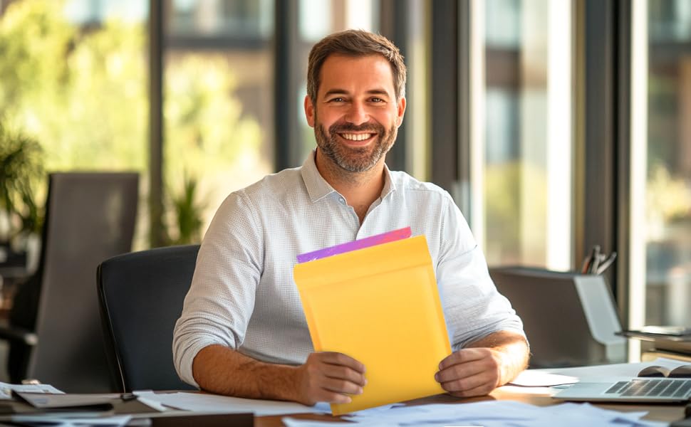 105Pack Yellow 6x10inch Kraft Bubble Mailers Small Business Mailing Packages Self-Sealing Paper Envelopes, Mailer Shipping Padded Envelopes with Strong Adhesion for Jewelry Makeup Supplies - size: 6x10-105pcs