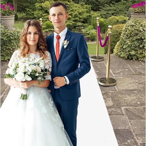 4 PCS Pink Purple Velvet Rope - 5 Ft Barrier for Parties Crowd Crowd Control Ropes Control Hanging Stanchion Rope for Ceremonies Queue Line for Safe - color: Pink Purple