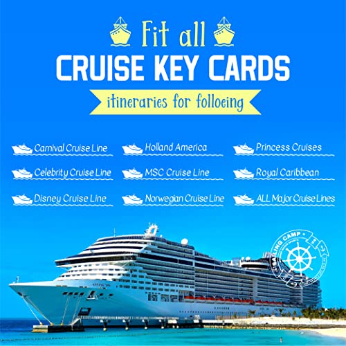 MNGARISTA Retractable Cruise Lanyard for Ship Cards, Waterproof Lanyards for Cruise Ship Cards with ID Holder, 2 Pack, Hippocampus - color: 2 Pack Hippocampus