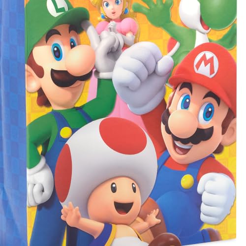 Hallmark Nintendo Super Mario Brothers Gift Bags (1 Large, 1 Extra Large)