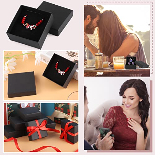 WSICSE 12pcs Jewelry Gift Boxes Small Gift Boxes for Necklace Ring Earring