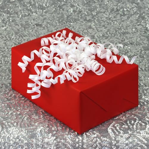 Jillson Roberts Curlie Gift Bows, Gift Wrap Accessory,White Grosgrain (12-Count) - color: Grosgrain blanco