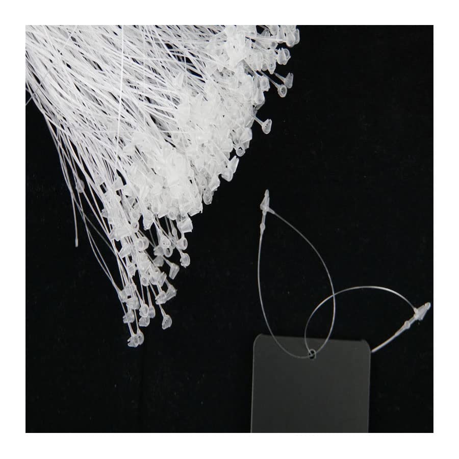 3000PCS 3Inch Plastic Fastener Hand Tag Rope - size: 3Inch
