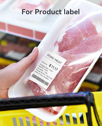 NIIMBOT 4×6'' Shipping Labels Only for NIIMBOT B4 Label Printer (Pack of 2) - size: 4" x 6" (Pack of 2)