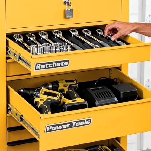Magnetic Tool Box Labels, 12PCS