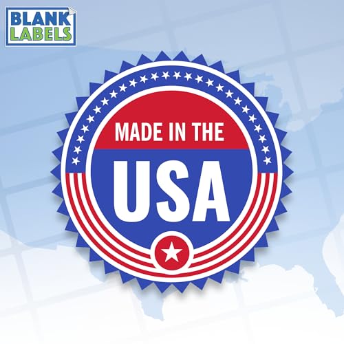 Printable Shipping Address Label | 8.5" x 5.5" (5-1/2 x 8-1/2) | Qty 20 Count | 10 Sheets Total | Permanent White Matte | Compatible with Inkjet and Laser Printer | Blank Labels - size: 8.5" x 5.5"