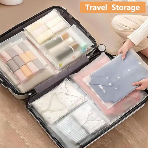 3 Sizes 30PCS Gcrdplat Travel Storage Bags - color: 3 sizes, size: 7x10",10x14",12x16"