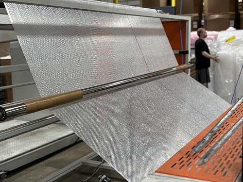 3/16" Small Bubble Cushioning Wrap Recycled Roll 350' x 12" 350FT Perf 12" - size: 350 Feet x 12 Inches