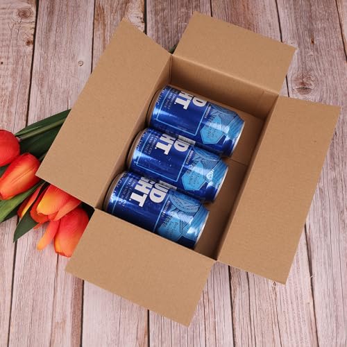 CRUGLA 40 Packs 9x6x3 Shipping Boxes, Brown Mailing Boxes - size: 9x6x3 Inch