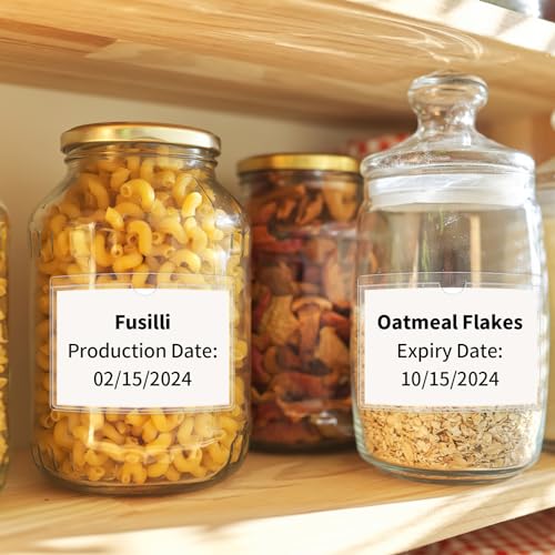 44 Pcs Storage Bin Labels, 3×5 in Index Card Holder, Clear Adhesive Pockets - size: 3×5 in