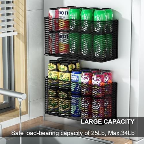 Magnetic Shelf Fridge Basket Bin for Washer Dryer Locker Whiteboard Cabinet - style: (1-Pack) Black/XL