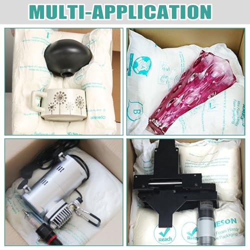 10 PCS 14"x16" Expanding Packing Foam for Shipping PC/Electronic Components/Equipment/Fragile Items, Rapid Expansion, Stable & Secure, Easy to Use - Essential for Moving