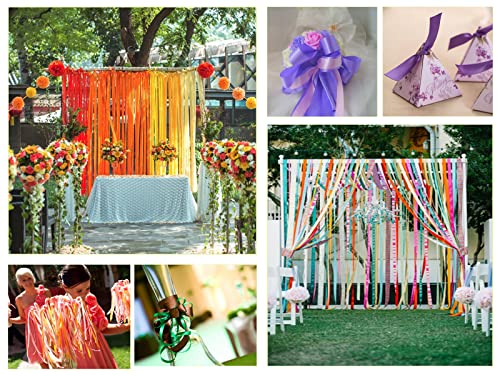 3/4" Khaki Double Face Satin Ribbon 100yd for Gifts - color: #835 Khaki, size: 7/8 inch