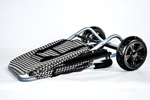 dbest products Trolley Dolly Shopping Grocery Foldable Cart Storage Mom, Houndstooth - color: Houndstooth, style: Cart