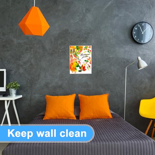 Kigley 30 Pack 8.5 x 11 Acrylic Sign Holder, Wall Mount No Drilling