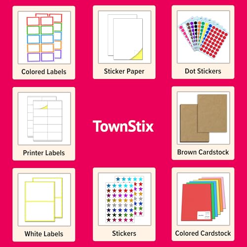 3000 Pieces, 1/2 inch - Red Dot Stickers, Small Round Circle Dots Labels - color: Red, size: 3000 Pieces