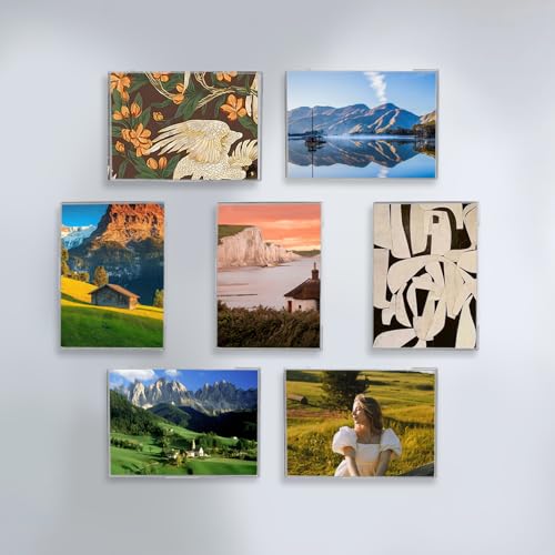 12 Pcs Acrylic Sign Holder 8.5 x 11, Dual-Purpose Wall Mount Sign Holders - size: 12PCS