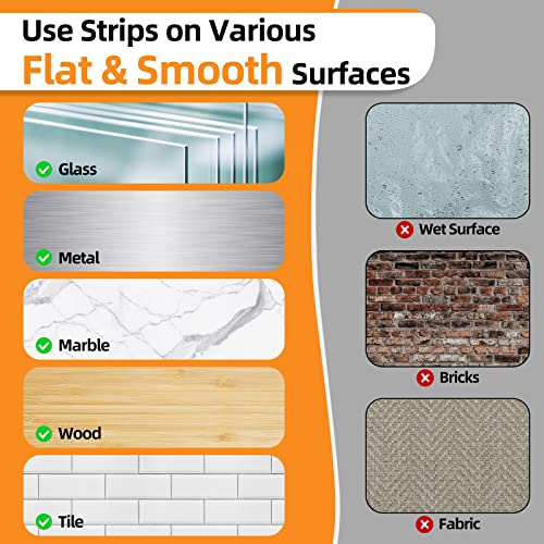 SummerBrite Damage Free Picture Hanging Strips, 20 Pairs, XL, Black - size: X-Large 20 Pairs, style: Black
