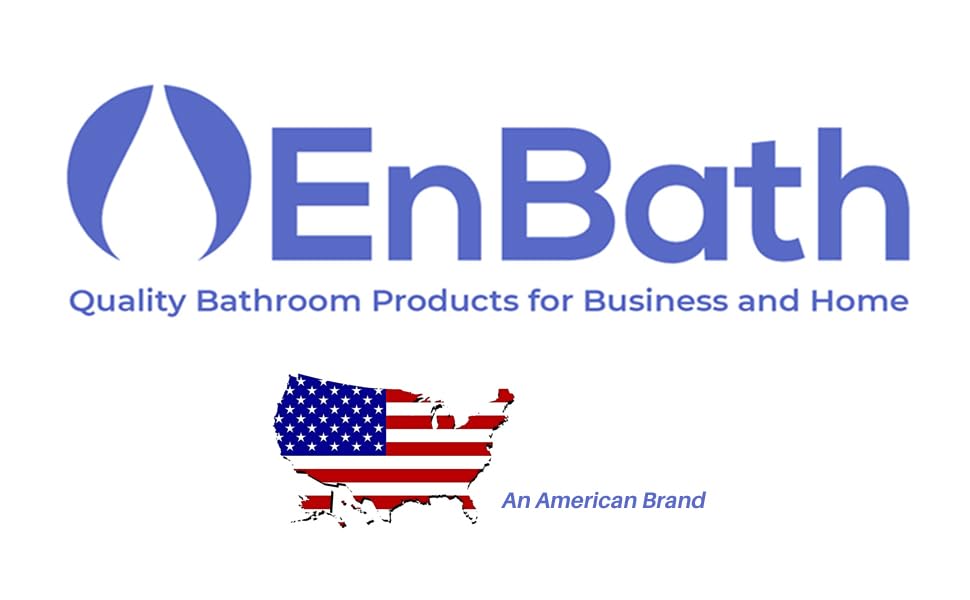 Commercial Soap Dispenser Wall Mount for Bathroom (2-Pack), Wall Mounted Hand Soap/Sanitizer Dispenser for Home or Business (Black), by EnBath - color: Black